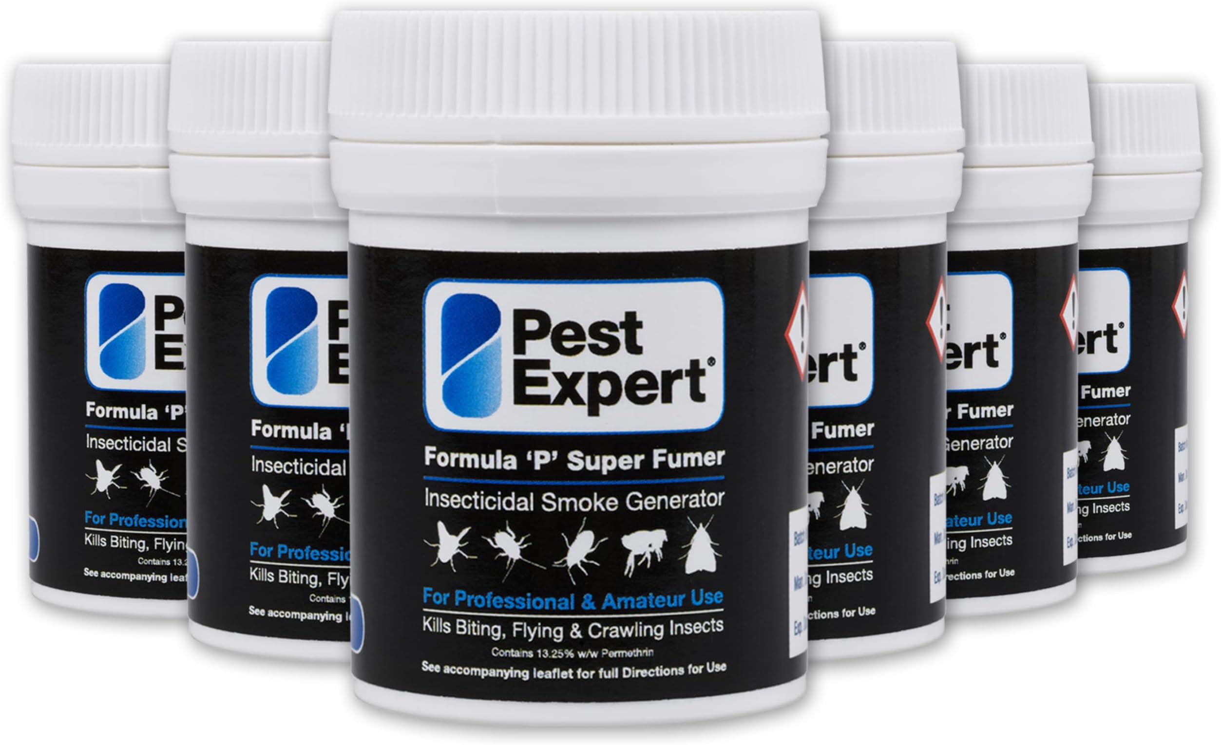 Super Fumer Fly Killer Smoke Bomb - 6 x Formula 'P' Fly Killer from Pest Expert
