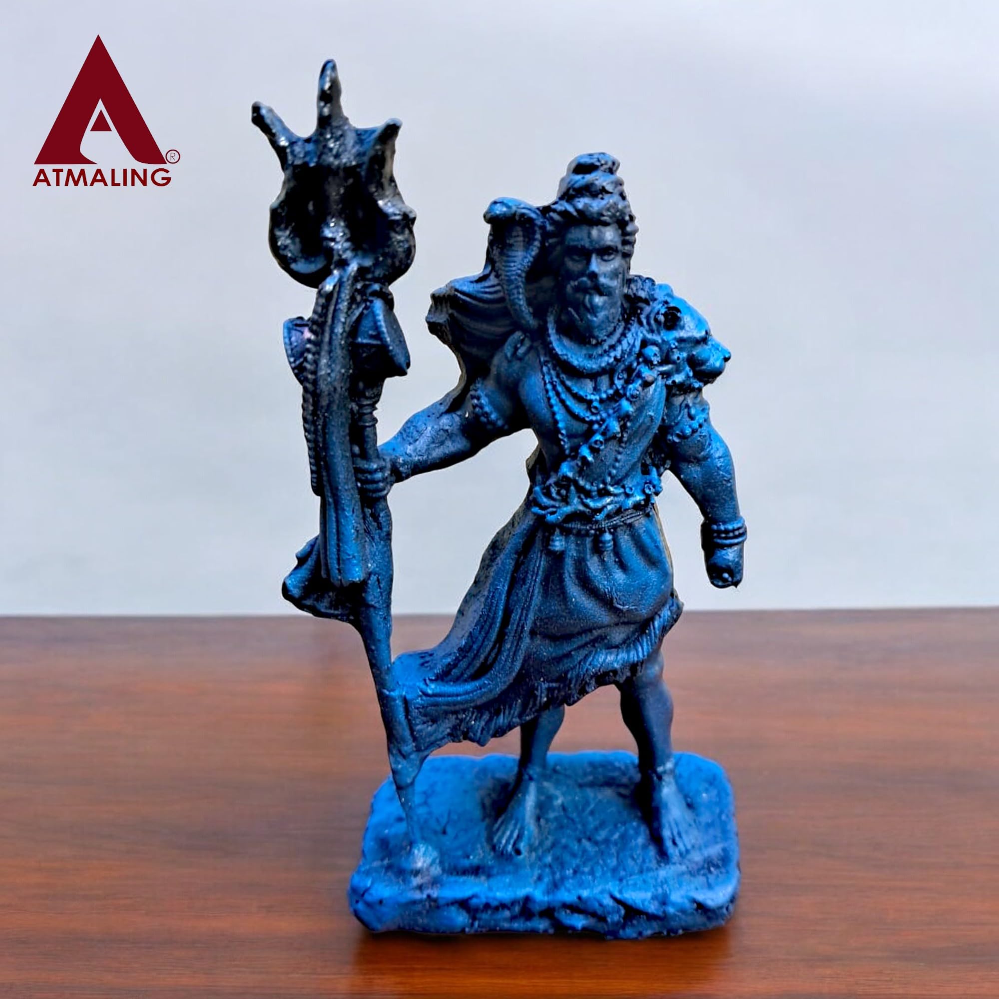 Buy Atmaling Resin Shiv Ji Murti Idol for Car Dasboard Home Pooja
