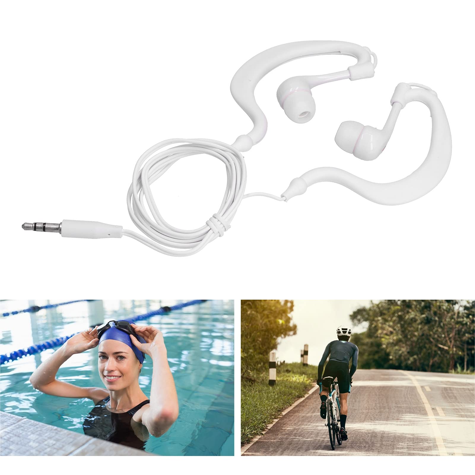 Écouteurs de Natation – Écouteurs Sous-marins BT étanches IPX8 avec Invite Vocale Intelligente et Réduction du Bruit pour le Surf et la Plongée (Vert Écouteurs de Natation – Écouteurs Sous-marins BT étanches IPX8 avec Invite Vocale Intelligente et Réduction du Bruit pour le Surf et la Plongée (Vert