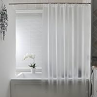 AooHome Frosted EVA Shower Curtain Liner 72x78 Inch Extra Long Thick Liner w/5 Heavy Duty Bottom Magnets for Stall & Tub