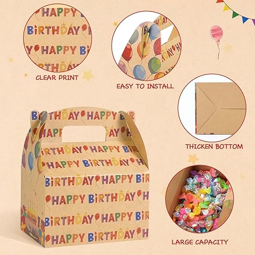 Miniatura 65 de WERNNSAI Paquete de 12 cajas de fiesta de dinosaurios, decoraciones de cumpleaños de dinosaurios, cajas de recuerdo de fiesta de dinosaurios