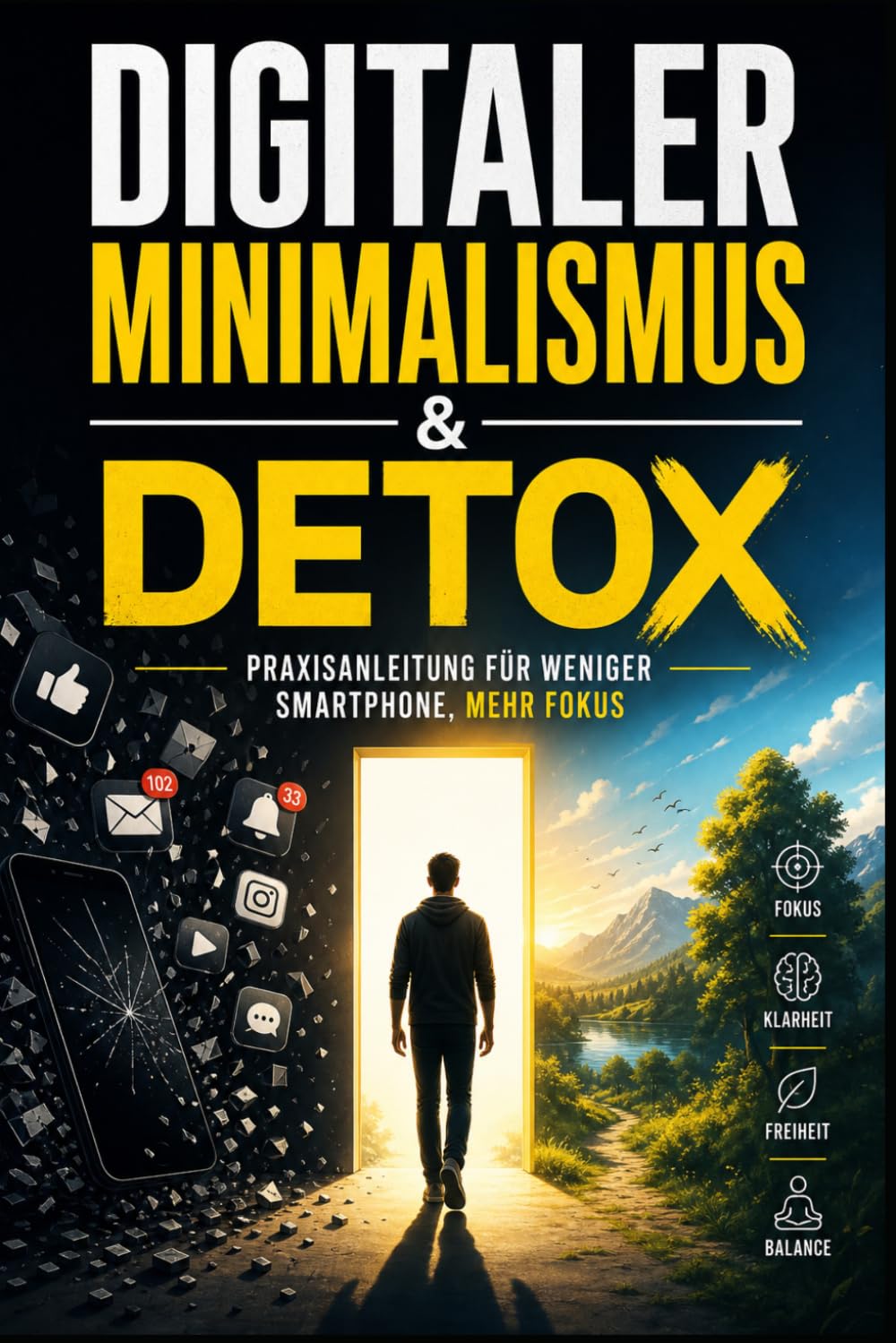 Digitaler Minimalismus & Detox: Dein 30-Tage-Plan für ein fokussiertes, aufgeräumtes digitales Leben