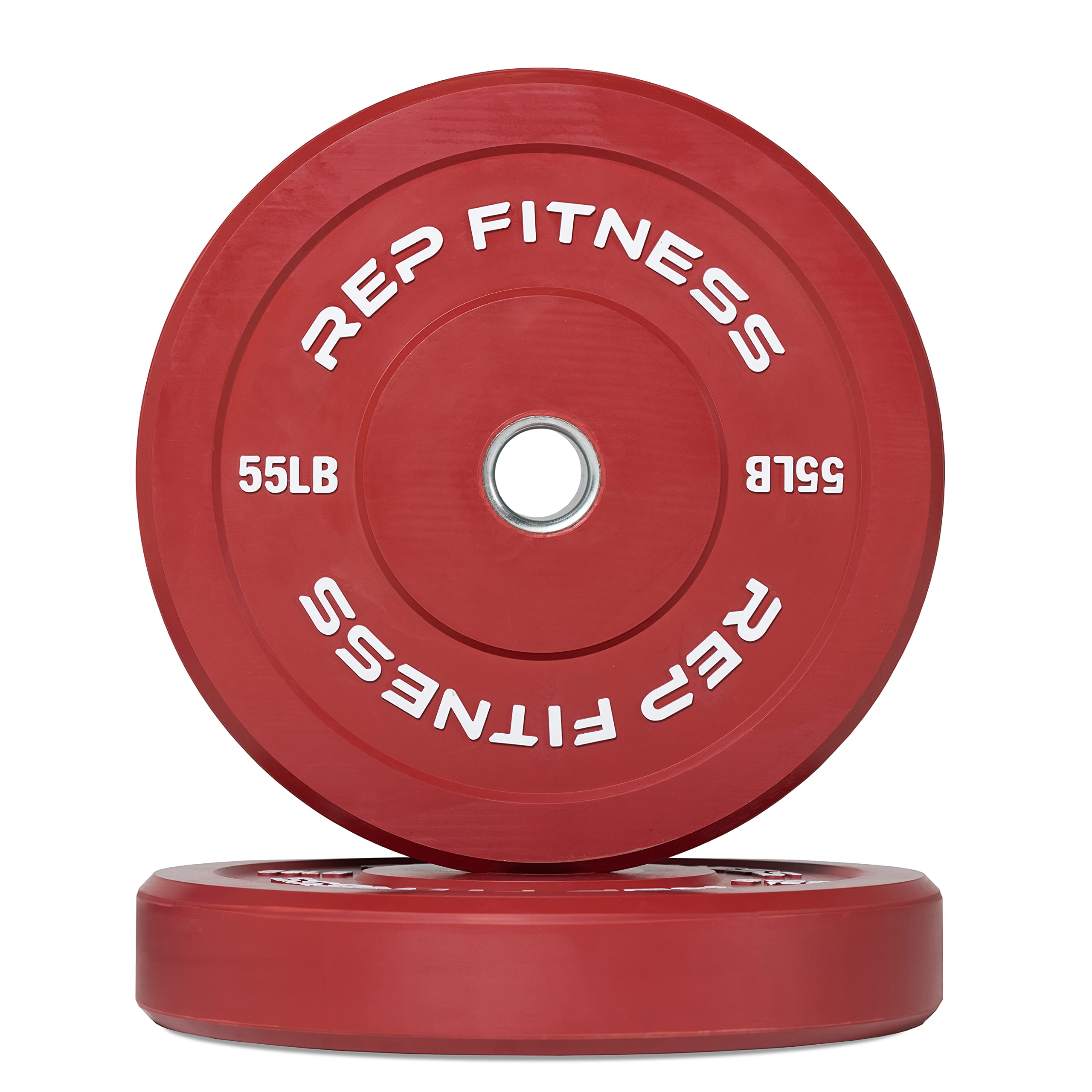 REP Color Bumper Plates 55 lb Pair