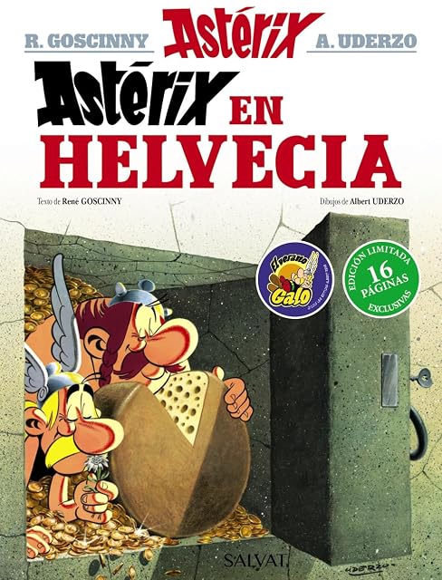 Portada de Astérix en Helvecia. Edición 2025