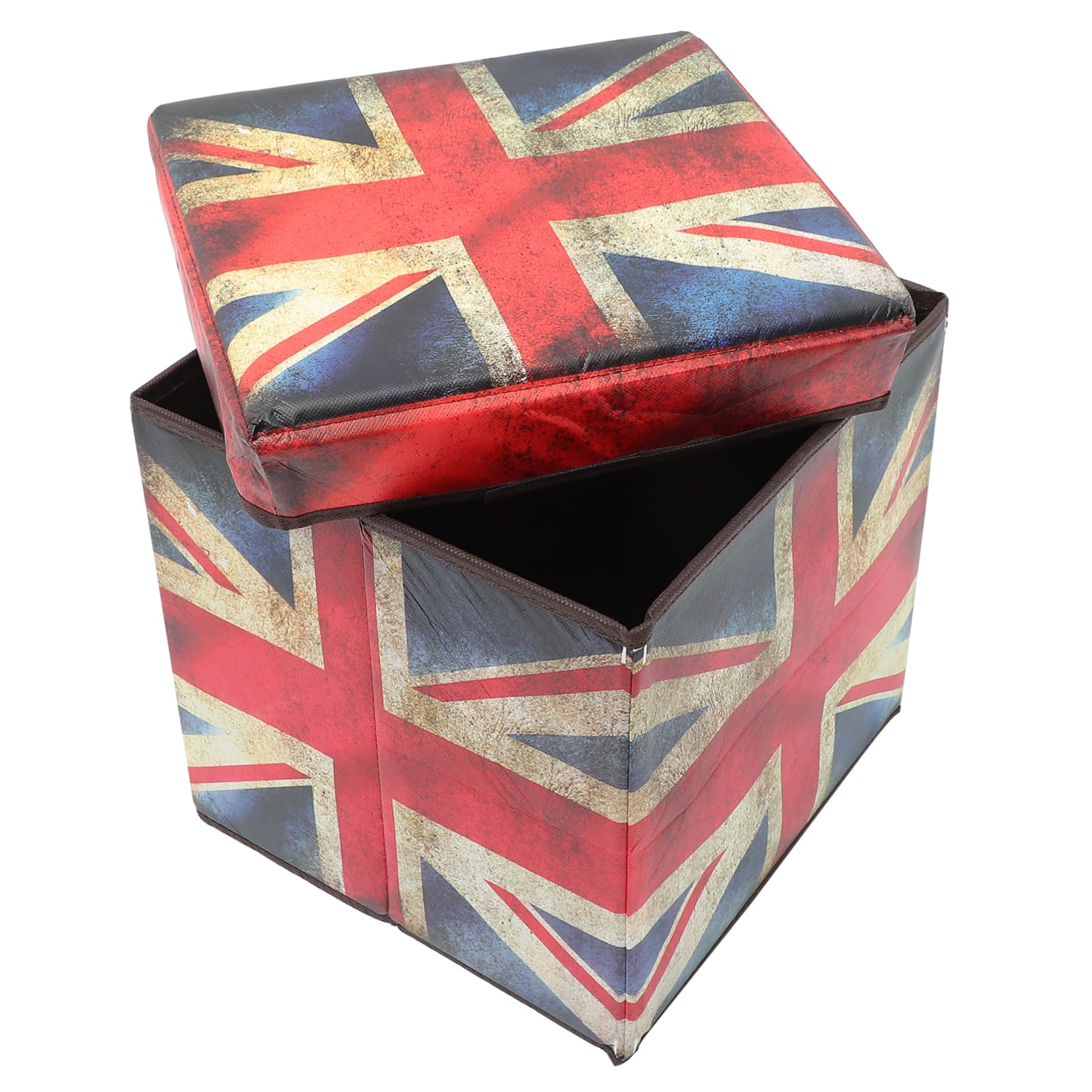 Pouf pliant rangement pour cacher le désordre et décorer la chambre