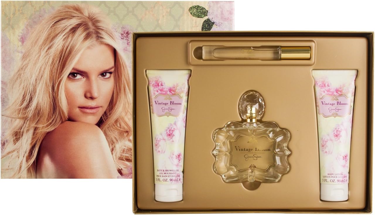 VINTAGE BLOOM 4 Piece Eau de Parfum Spray Gift Set for Women