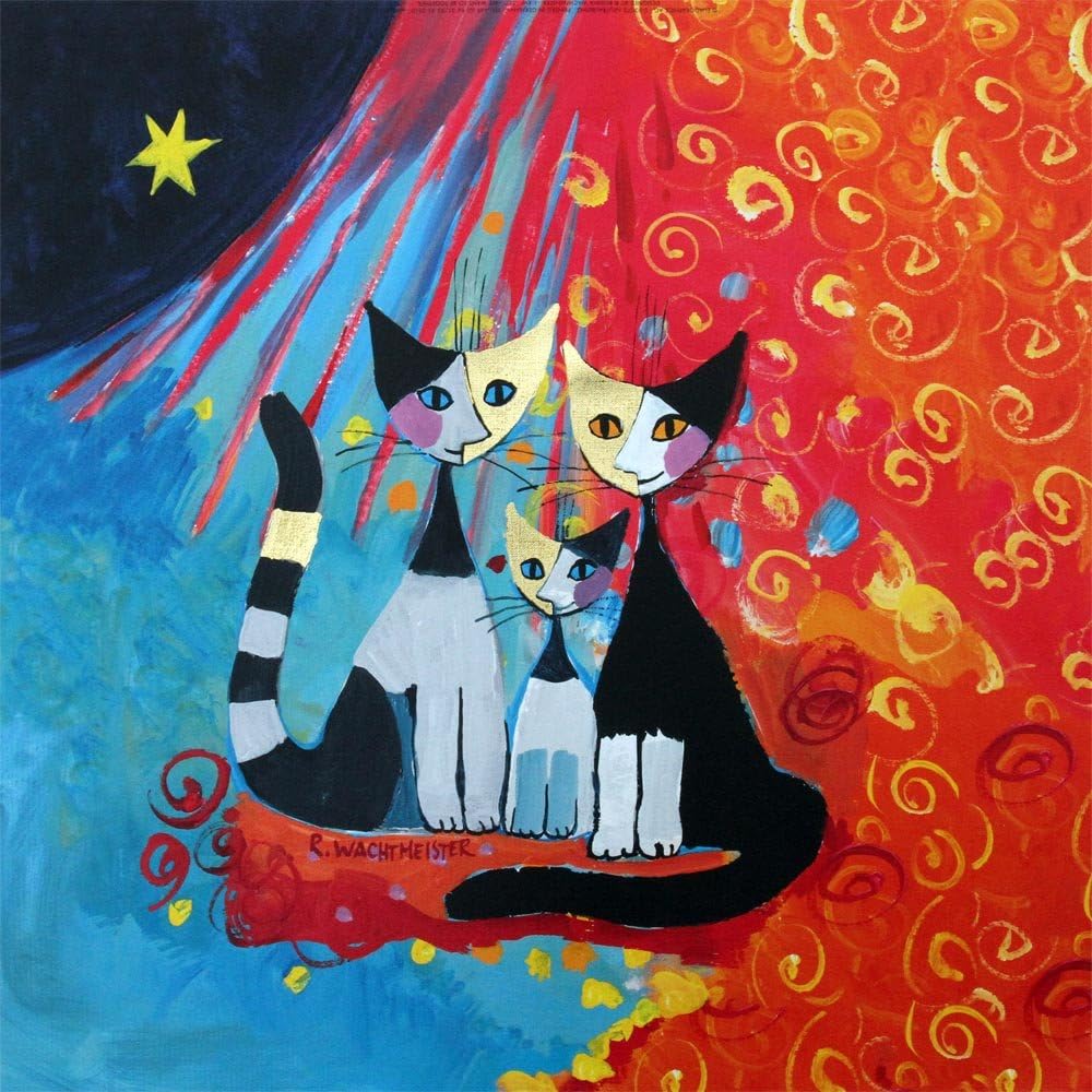 EuroGraphics We Want To Be Together by Rosina Wachtmeister. Art Print Poster (19.75 x 19.75)