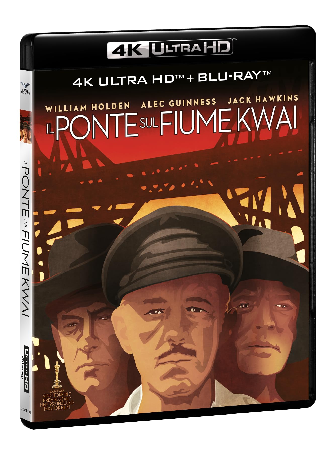 Blu-Ray 4K Uhd Ponte Sul Fiume Kwai para tardes de cine en casa y maratones de grandes clásicos