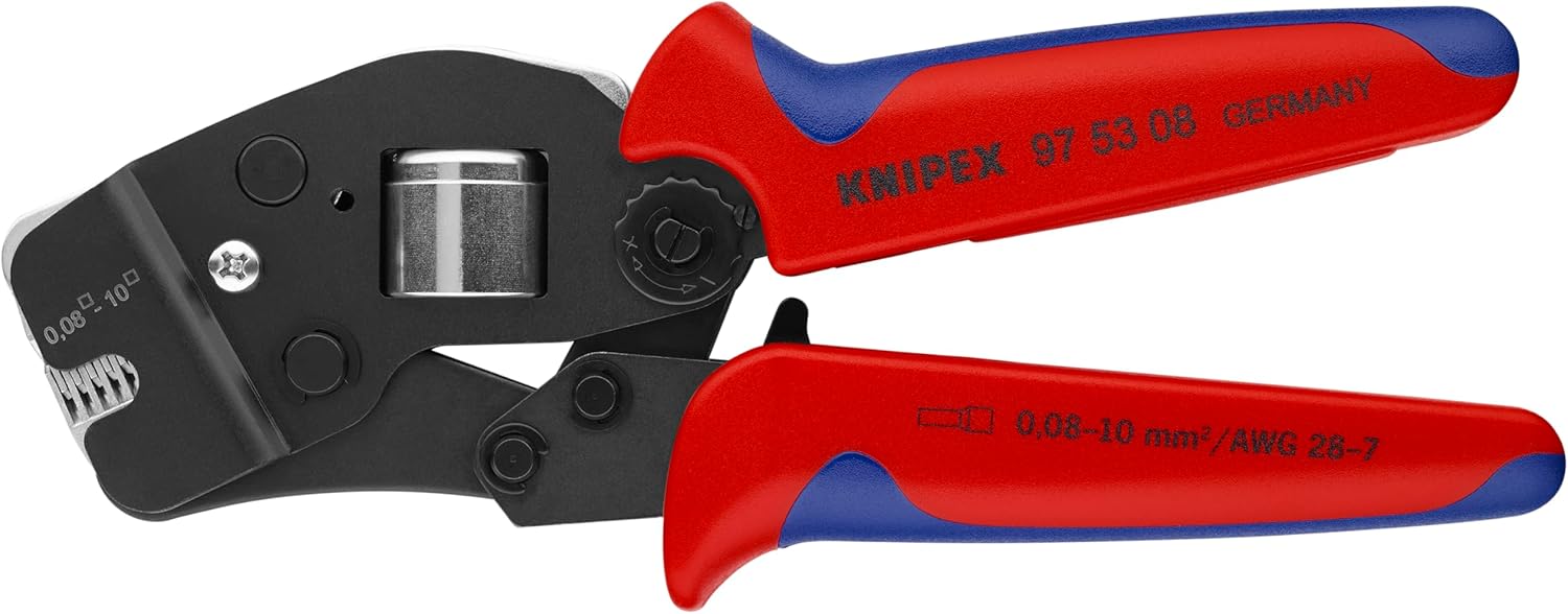 KNIPEX 97 53 08 Self-Adjusting Crimping Pliers