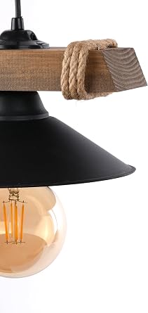 megüsa Single Black Pendant Lamp Chandelier Hat Pendant Lamp Modern Design Black