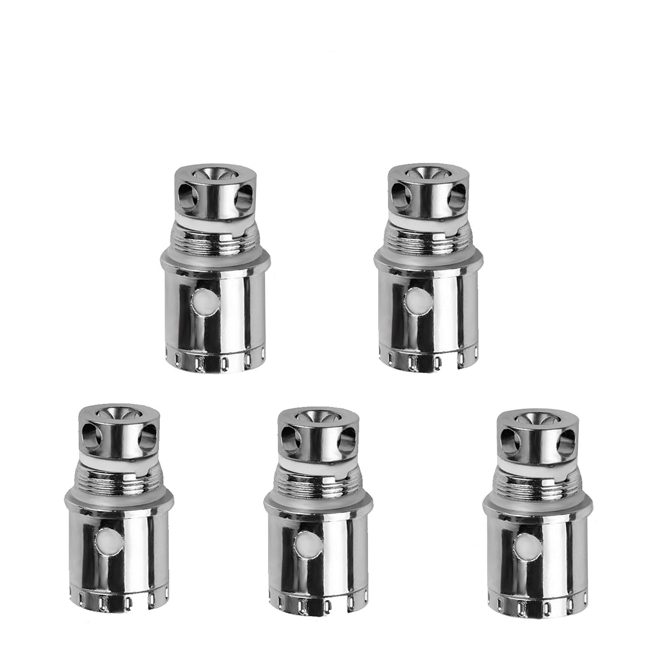 Electronic Cigarette POD Refillable Vape Pen 2ML Tank, 0.6 ohm ES Traders® E Cigarette Starter Kit with Changeable Vape Coil and vape tank (UPOD Coil (Pack of 5))