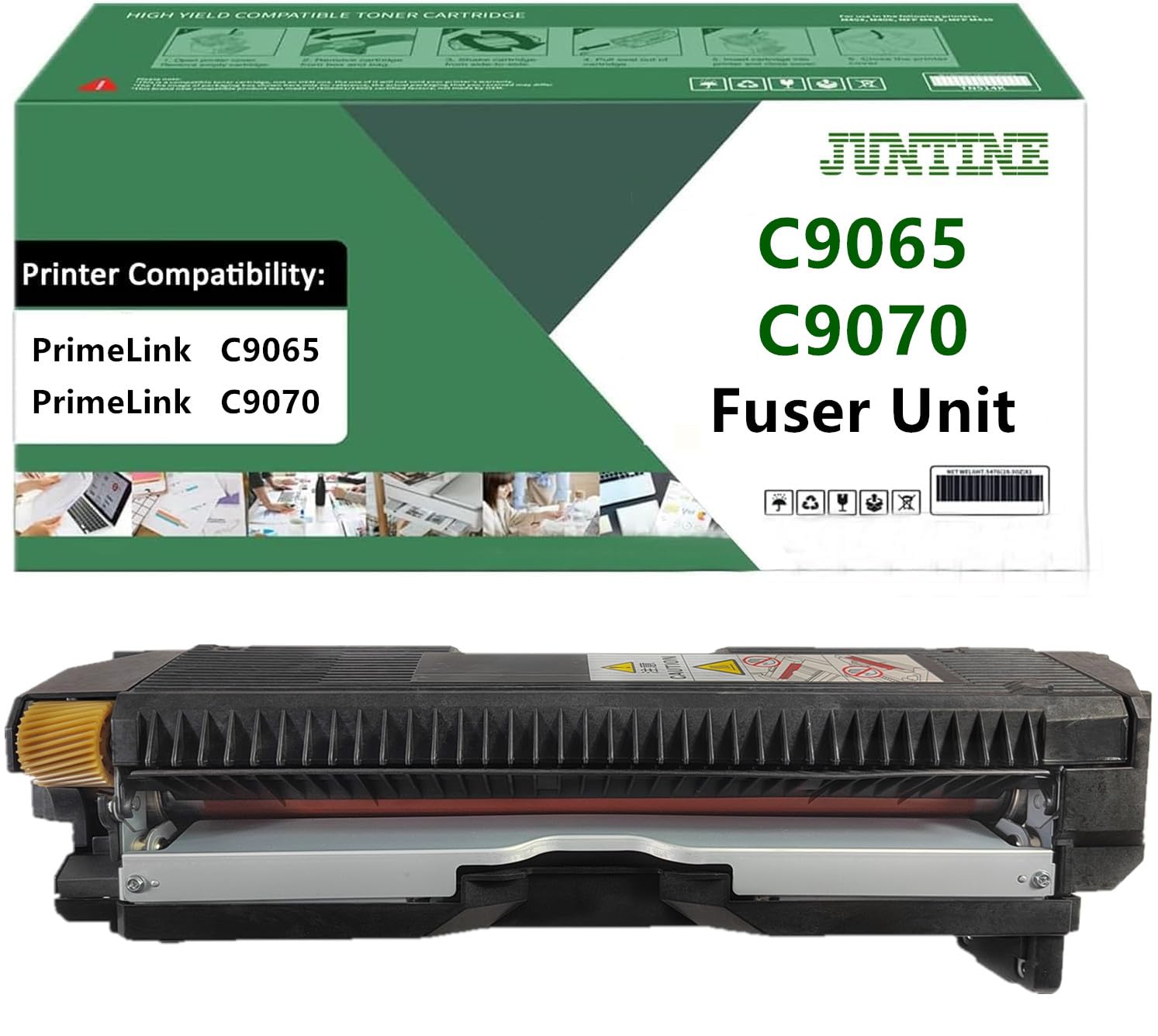 JUNTINE C9065 C9070 Fuser Unit Replacement for Xerox C9065 C9070 Compatible with Xerox PrimeLink C9065 C9070 Printer (110V-200K)