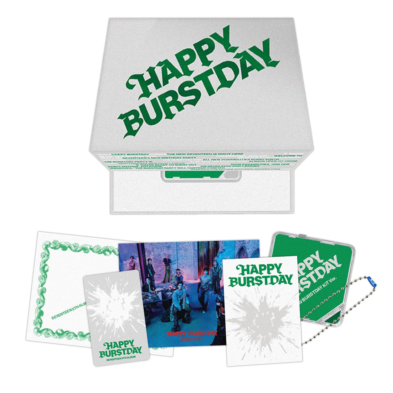 SEVENTEEN アルバム 5点セット SEVENTEEN - 5th Album [HAPPY BURSTDAY] (NEW BURSTDAY KiT Ver