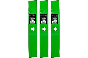 8TEN LawnRAZOR Blades Compatible With Husqvarna YTH24V48 48-Inch Deck (3-Pack)