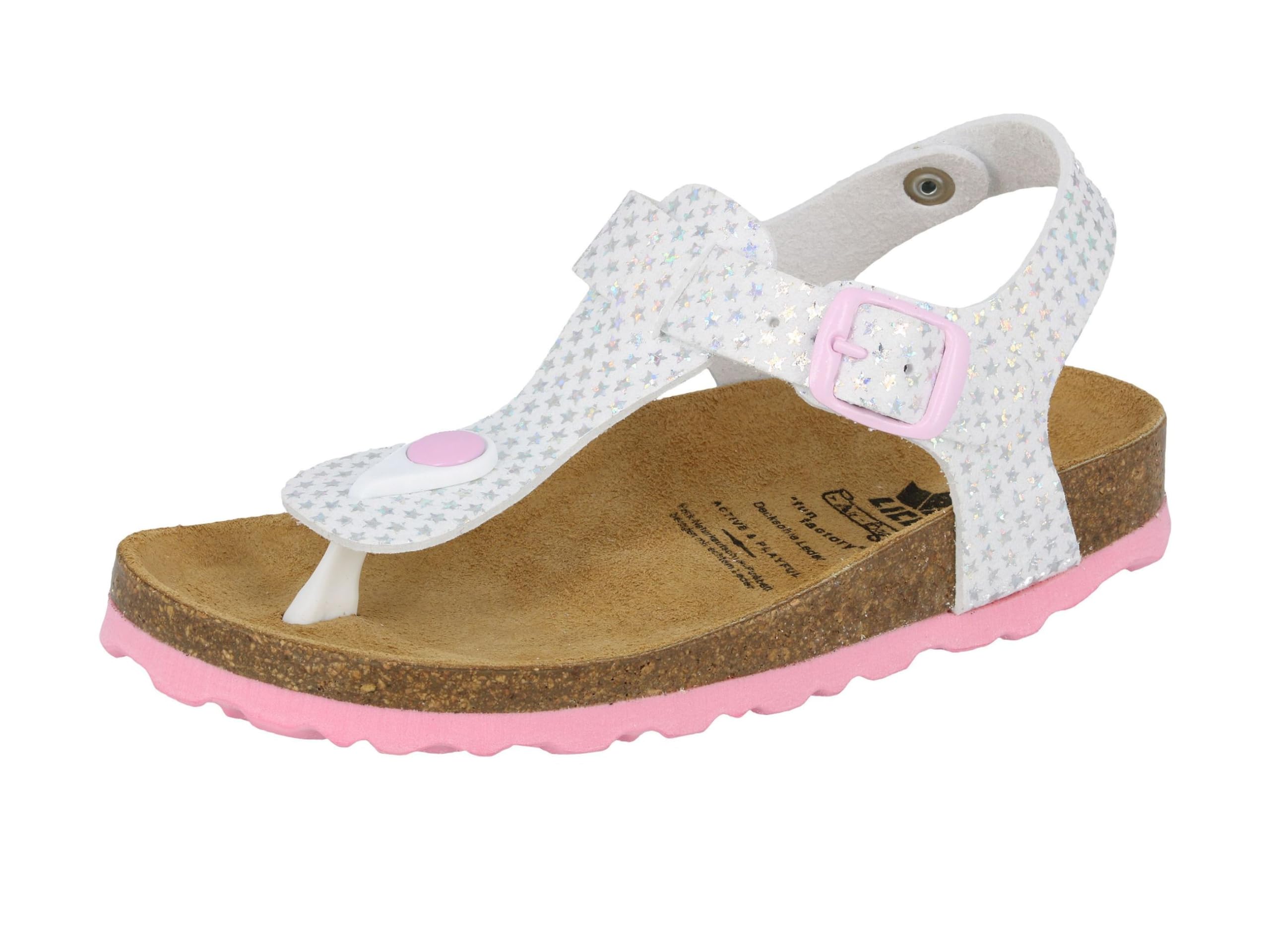 Lico Girl's Bioline Starprint Mules