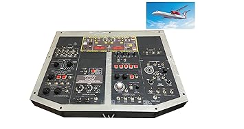 IFS India Dash8 Q400 Style Overhead Flight Simulator Panel (IFSI/D8/OVHv1.0)