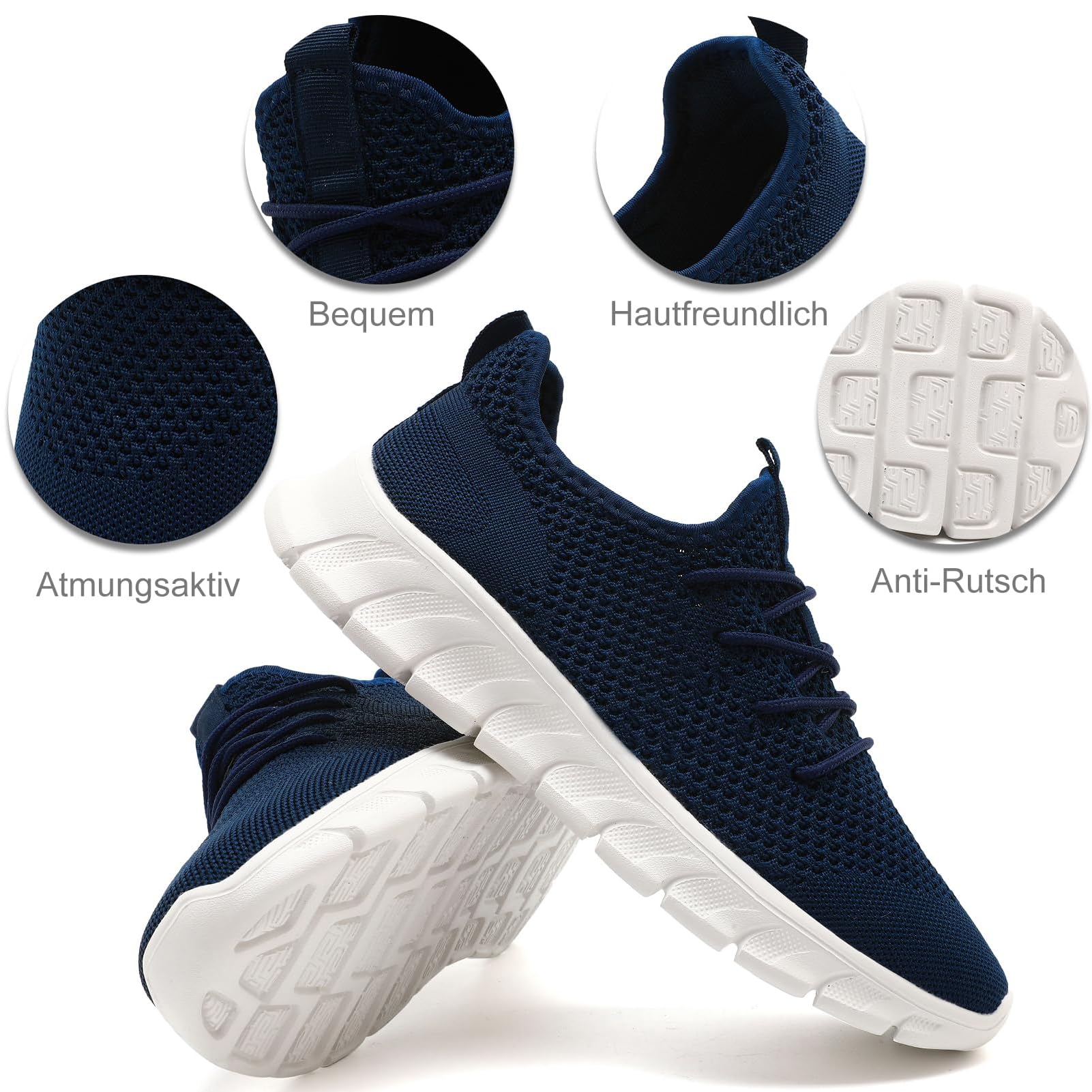 Scarpe Ginnastica Uomo Palestra Sneakers Running Sportive Corsa Tennis Fitness Camminata Jogging Casual Basket Trekking