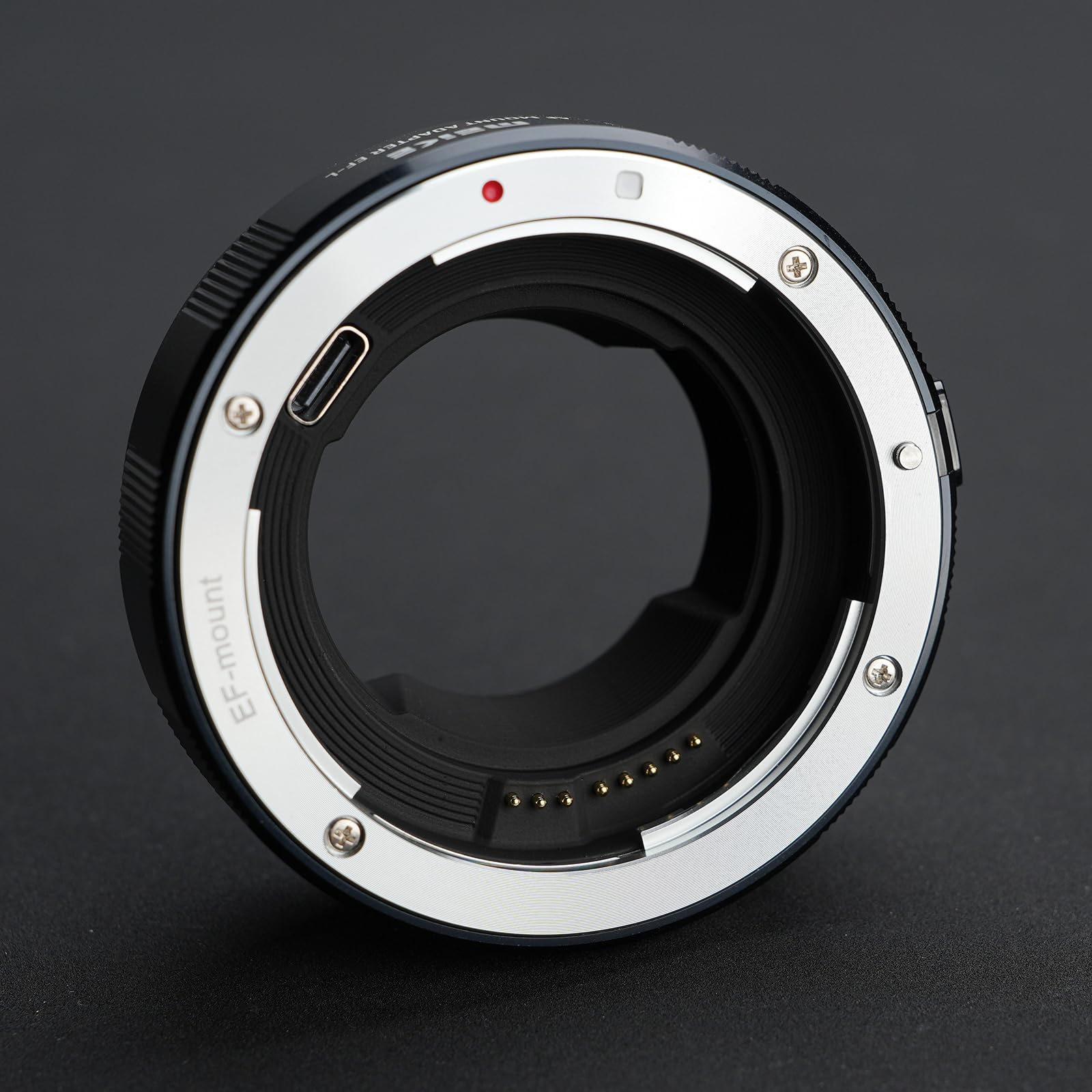 Meike MK-EFTL-B Auto Fucus Mount Adapter mit Steuerring Objektivkonverter für Canon EF Objektive auf Leica Sigma L-Mount Kameras S1H S1 S5 S1R FP FPL SL SL2