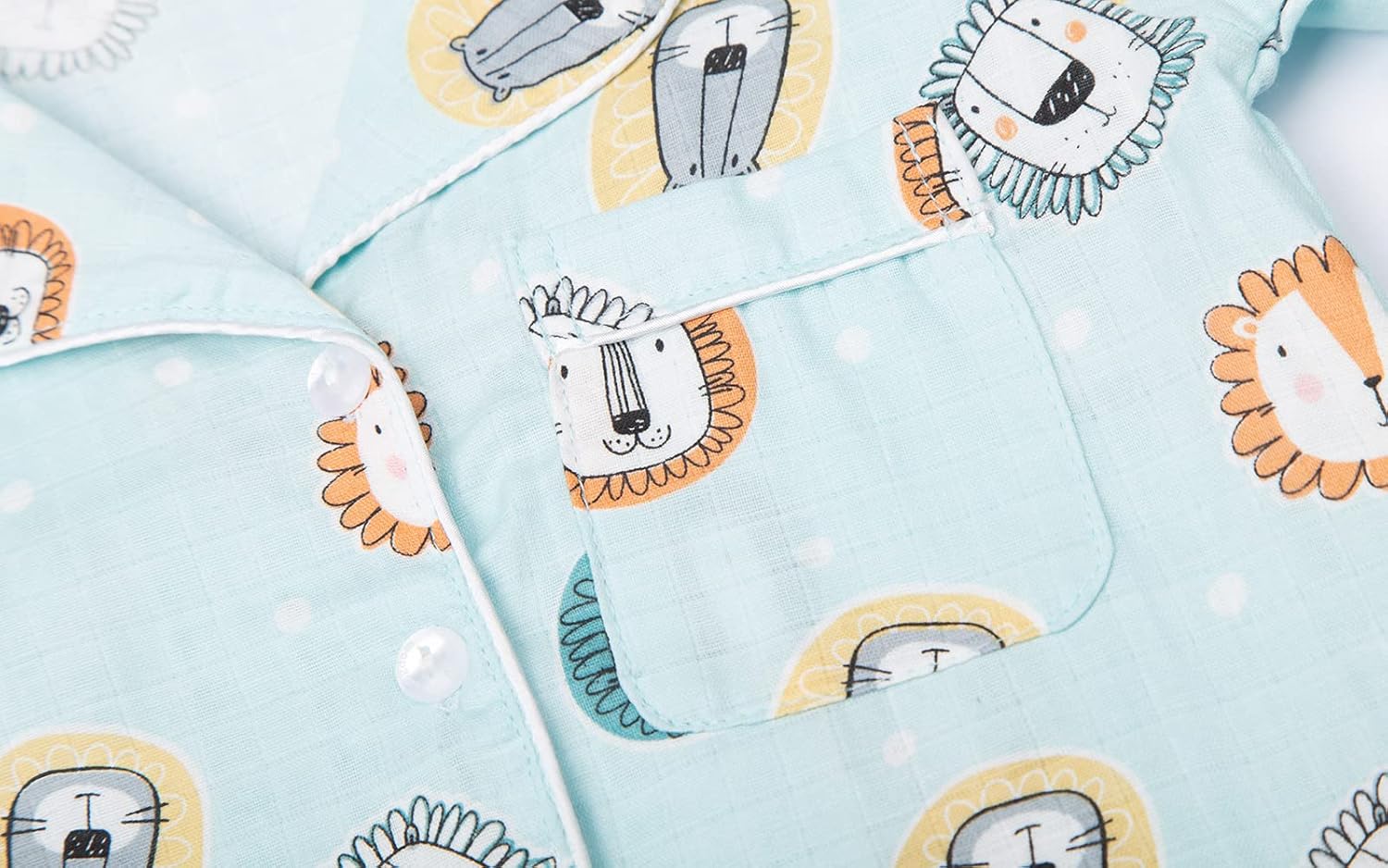 Mud Kingdom Boys Pajamas Set with Notch Collar Anchor Pattern Long Sleeve - Image 4