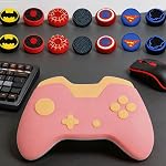 14Pcs Analog Thumb Grip Stick Cover, Wireless Controllers Game Remote Joystick Cap, Fantastic Non-Slip Silicone Handle Protection Cover for PS5/PS4/Xbox one/360/NS PRO