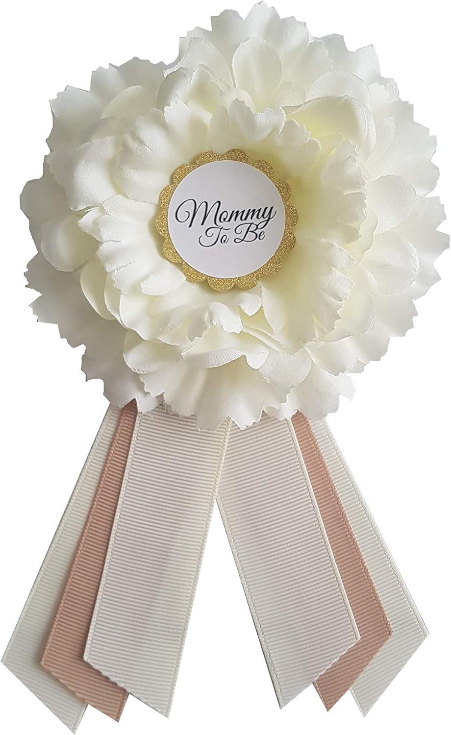 LMC Mom To Be Sash and Dad To Be Pin | Baby Shower Sash and Corsage | USA Handmade