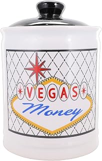 Cottage Creek Vegas Money Piggy Bank, Las Vegas Gifts, Casino Slots Gambling Gifts
