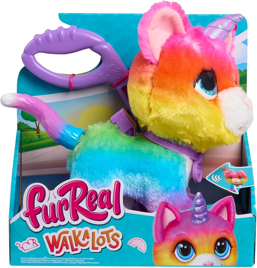 Amazon.com: Spectron Furreal Walk a Lots Unicorn Kat : Toys & Games