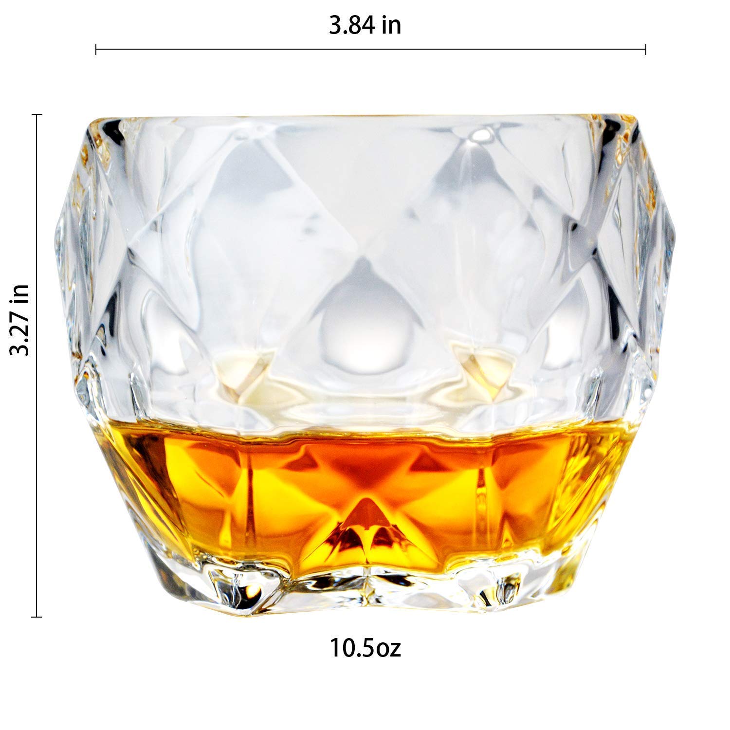 Paksh Novelty Glass Glasses Set - Set of 2, Clear, 300ml — Amazon image 6