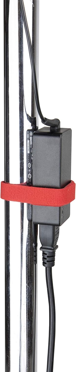 Kupo MEZ EZ-Tie Roll, Reusable Hook and Loop Cable Management Roll 30mm x 6m for Organizing Cables, Hoses, and Accessories in Studio and Production Workflows - Blue (KG098513)