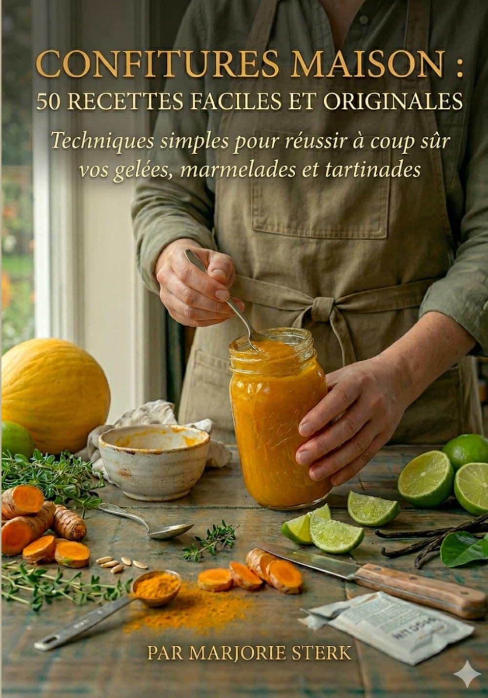 Confitures maison : 50 recettes faciles et originales: Techniques simples pour réussir à coup sûr vos gelées, marmelades et tartinades