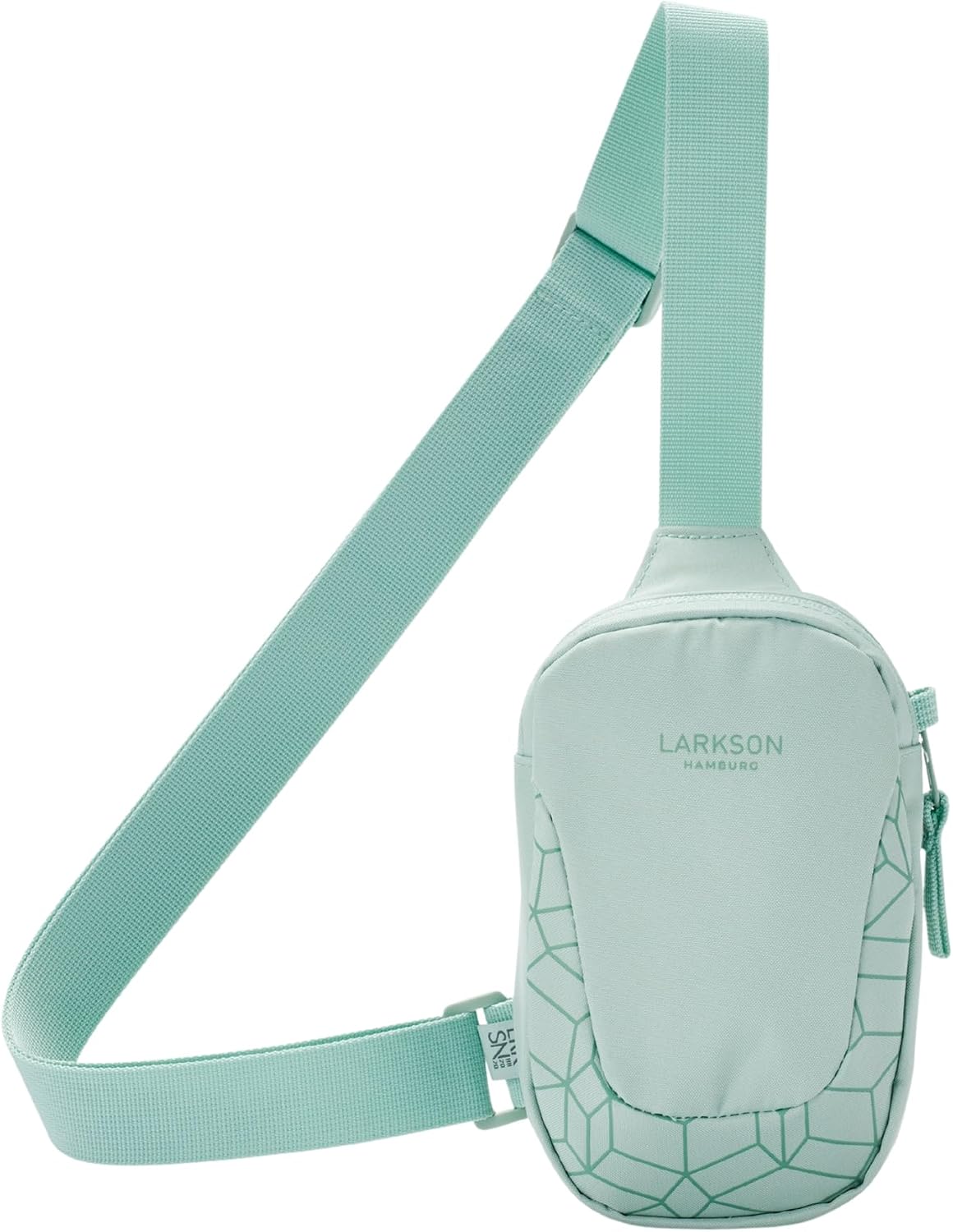 LARKSON Borsa a Tracolla Monospalla Donna Uomo - Nils - Chest Bag per Festival, Escursionismo, Viaggio, Città - Scompartimento Antifurto per Cellulare, Chiavi, Portafoglio - Idrorepellente