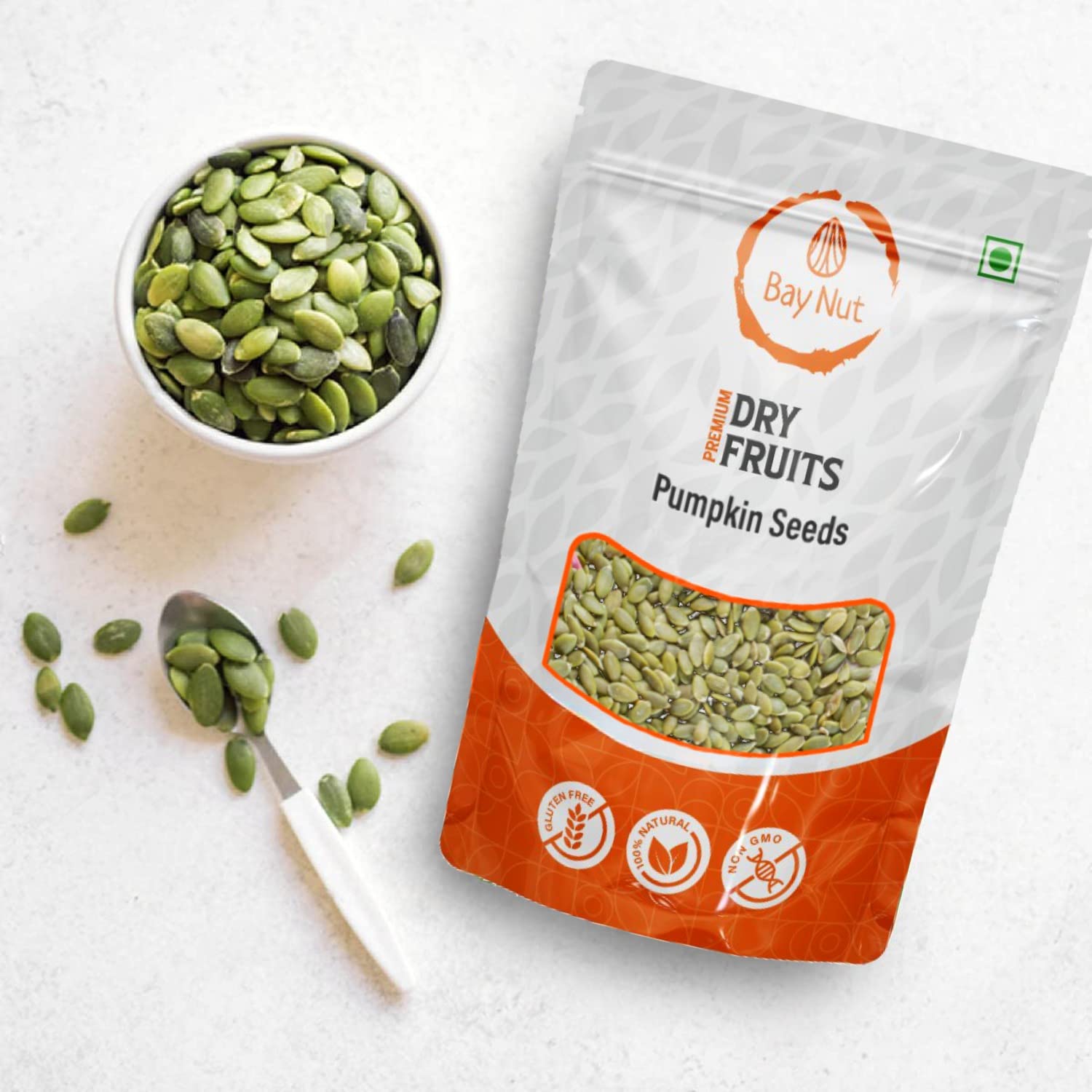 Bay Nut Pumpkin Seed Fiber Rich | Hygienically Packed, 100g | Pumpkin Seeds for eating | Immunity Booster and Fiber Rich (Pack of 1) (B0CVRDH935) Amazon Price History, Amazon Price Tracker
