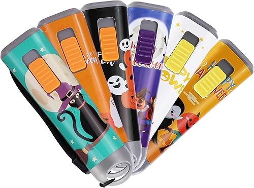 Miniatura 9 de EverBrite - Linterna de mano de 9 led (6 unidades), colores variados, pilas AAA incluidas; suministros para huracanes campamento, senderismo