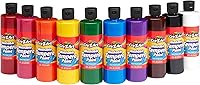 Cra-Z-Art Washable Tempera Paint Bulk Pack 10ct - Assorted Colors 8oz Bottles for Kids Crafts & Classroom