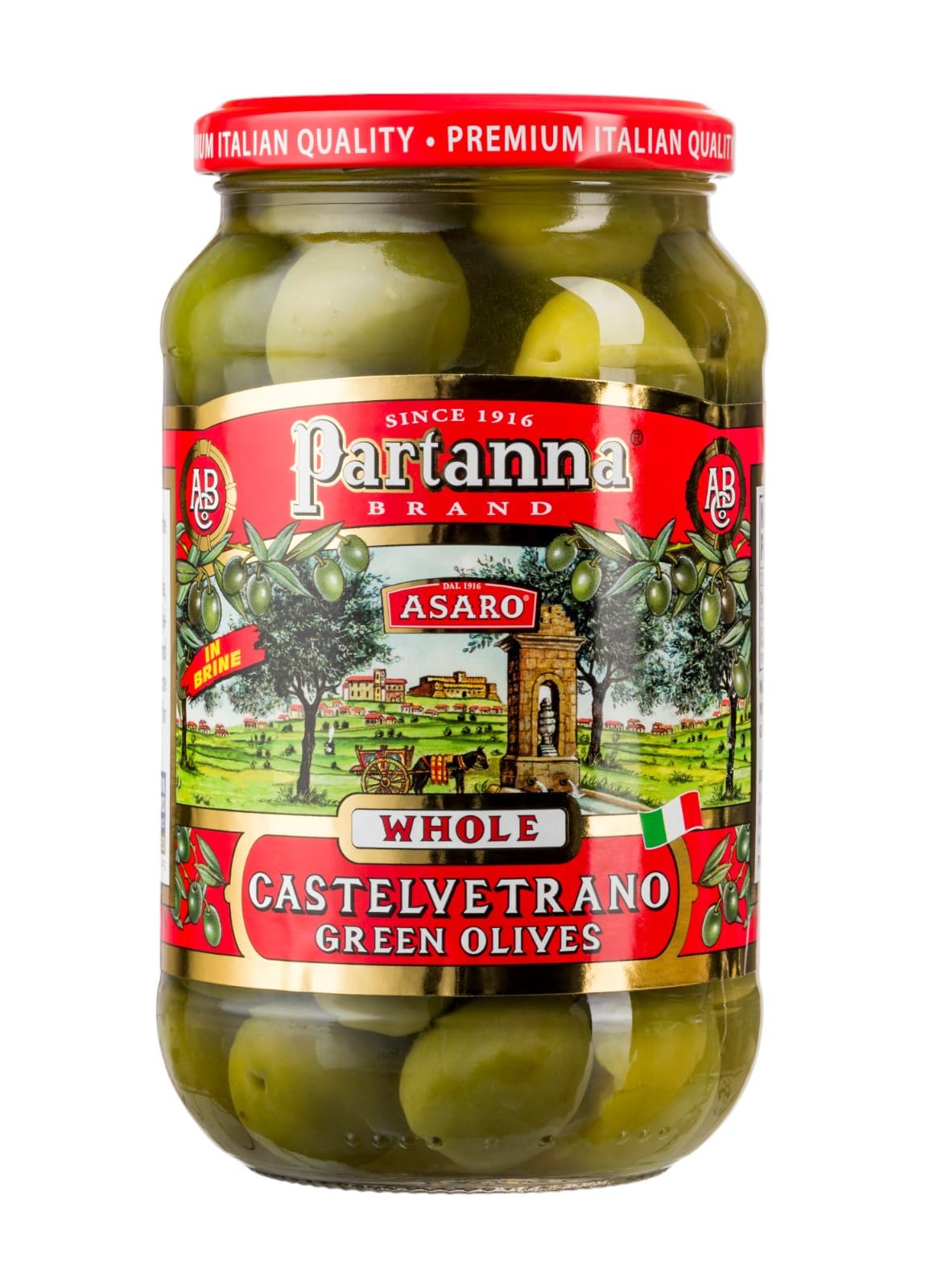 Partanna Whole Castelvetrano Olives