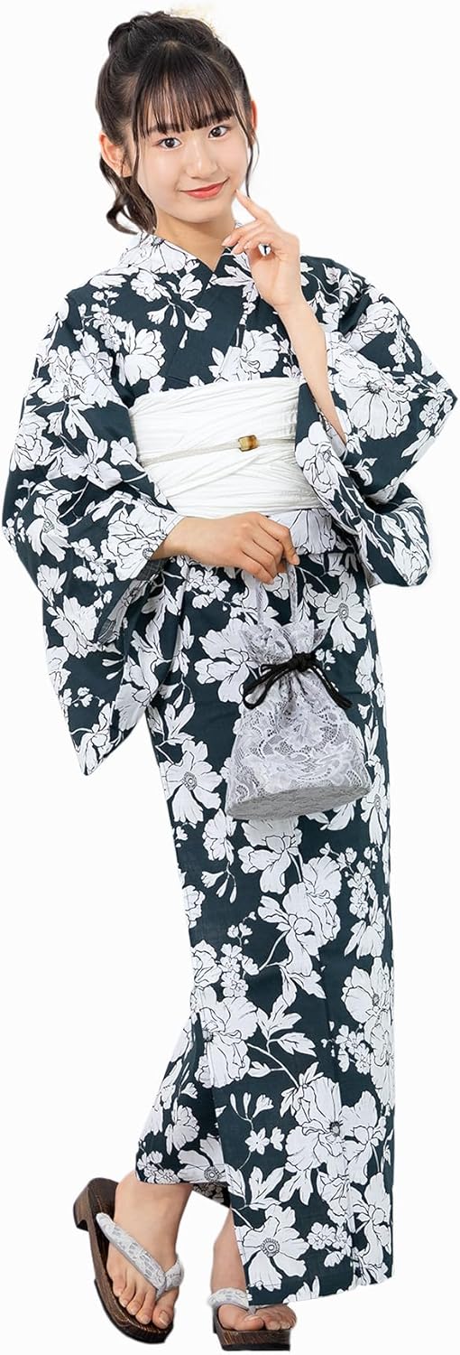 芸艸堂 うんそうどう 女児浴衣 涼しい綿紅梅の上質地100サイズ Prices