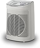 Rowenta Instant Comfort Aqua Heizlüfter, Zwei Heizstufen, Lüfterfunktion, Regulierbarer Energieverbrauch, Leise, Elektroheizung, Hellgrau, SO6510F2