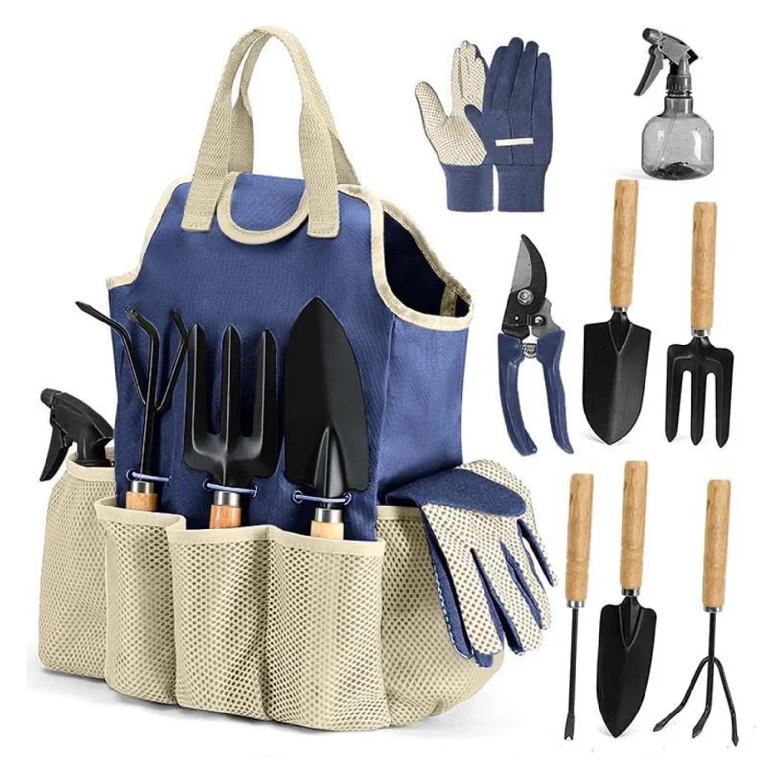 Ensemble d'outils de Plantation Jardin extérieur 9 pièces avec Jardinage