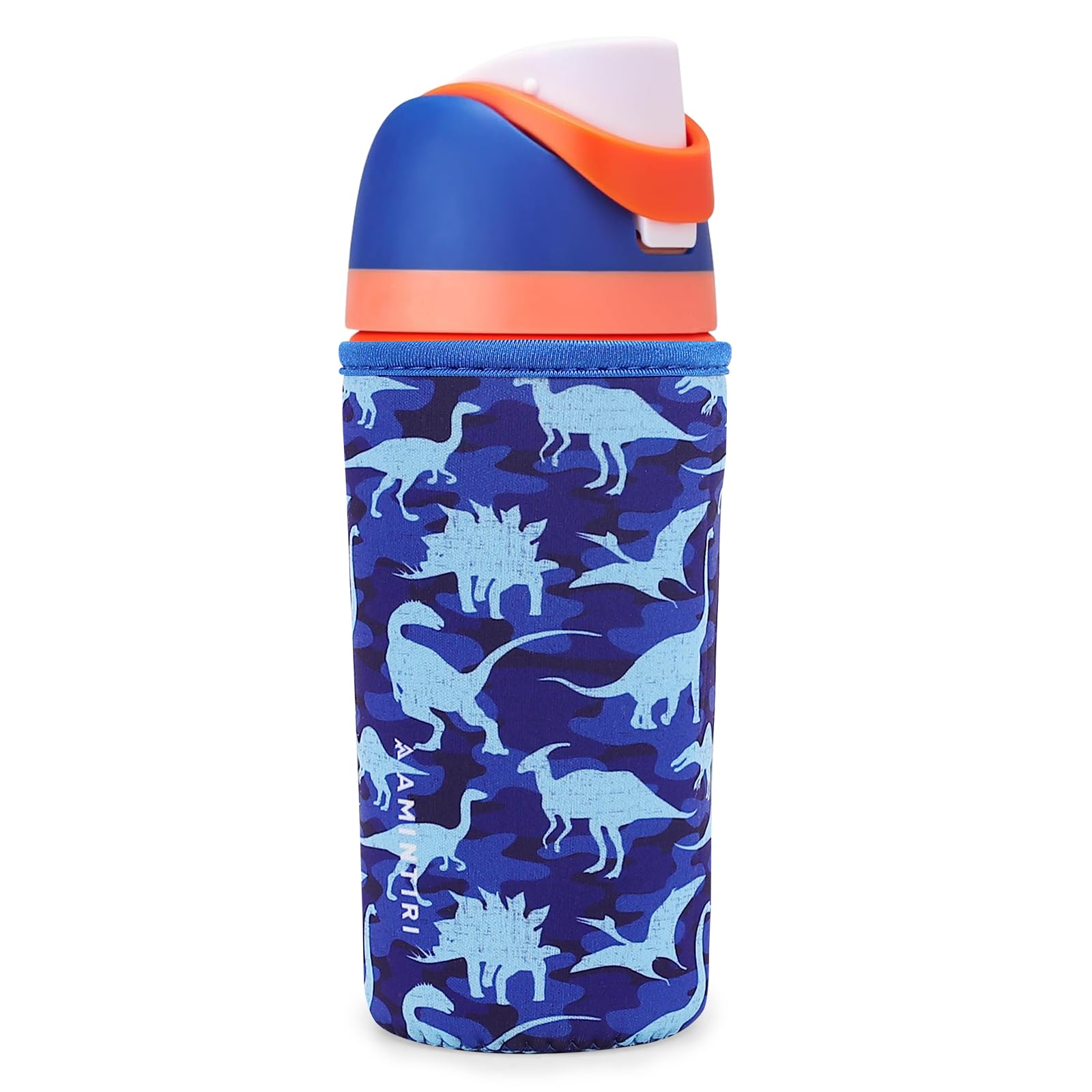 Cute Sleeve for Owala Kids FreeSip 16 oz, Thick Neoprene Cover Compatible with Owala 16 oz, Water Bottle Scratch Resistant Sleeve for Boys Girls to