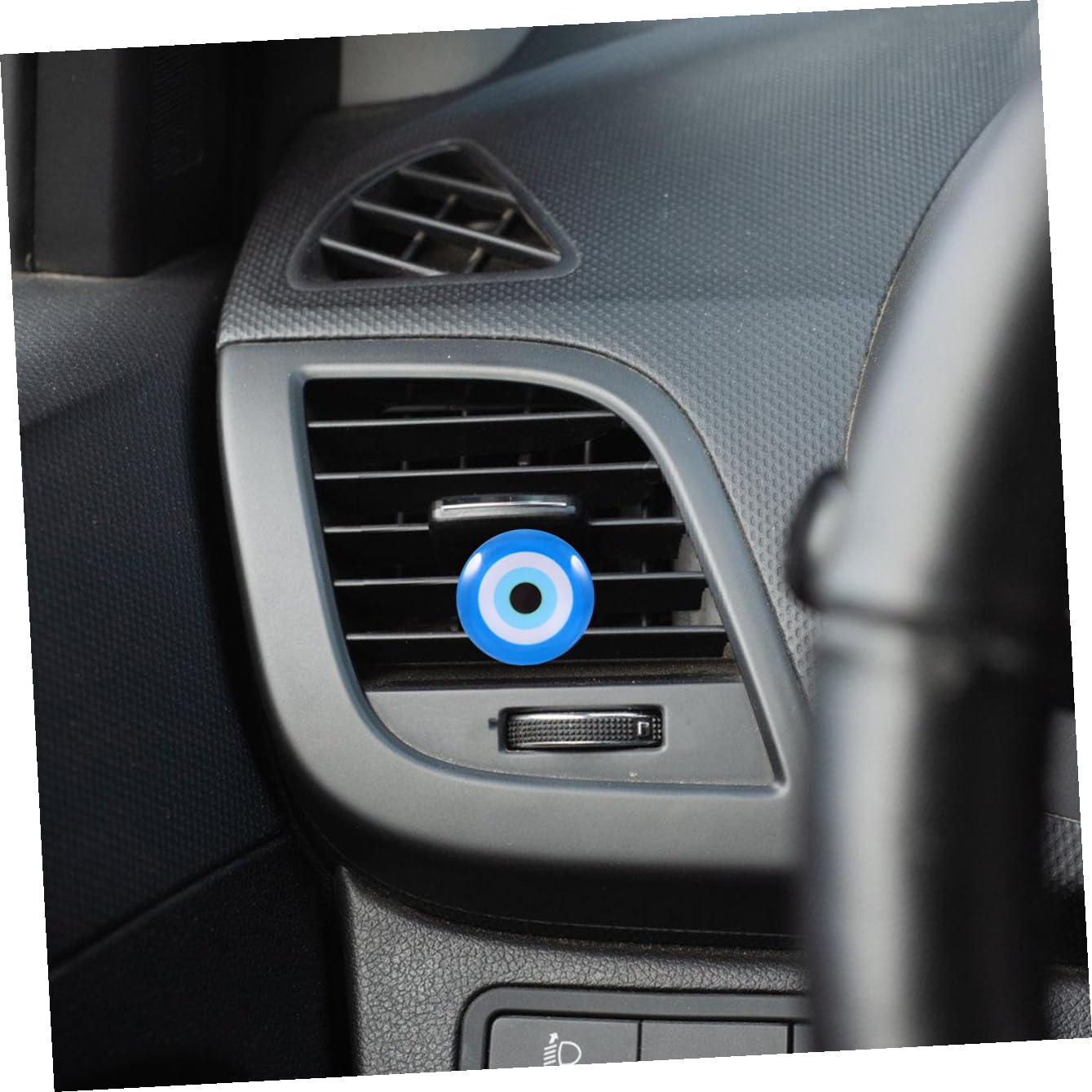 SOLUSTRE 18pezzi Clip Diffusore Per Auto Con Design Occhio Maligno Piccole Clip Per Bocchetta Aria Decorazione Creativa Per Auto Ufficio e Casa