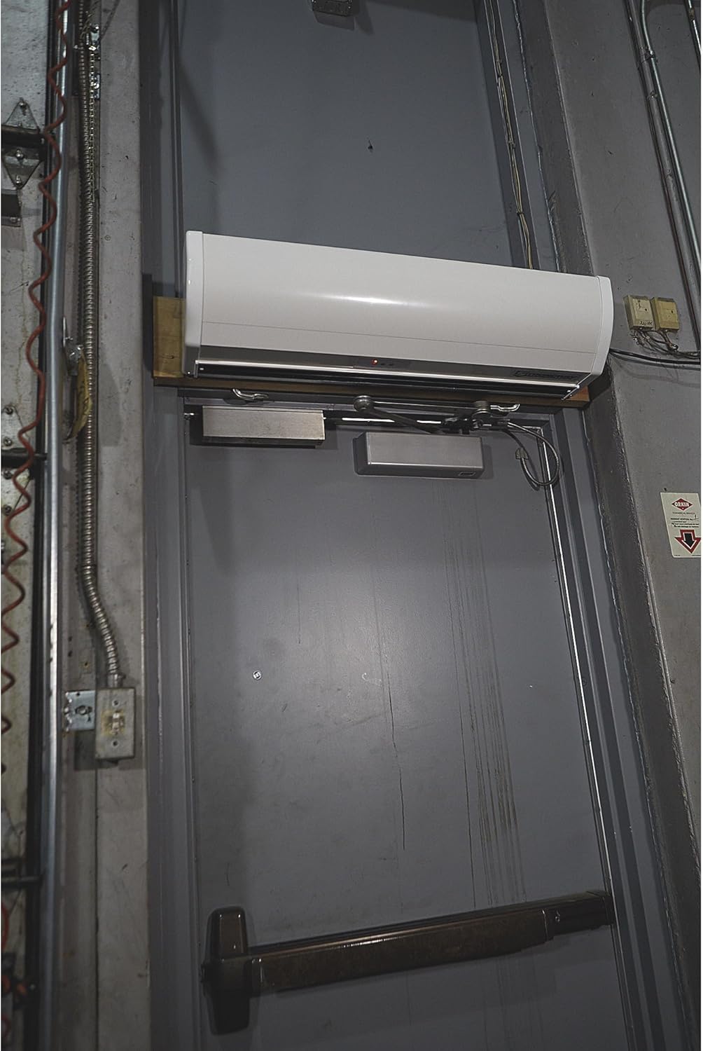 Strongway Air Curtain - 36in. 1/2 HP, 110/120 Volts, 816 CFM, 2 Speed