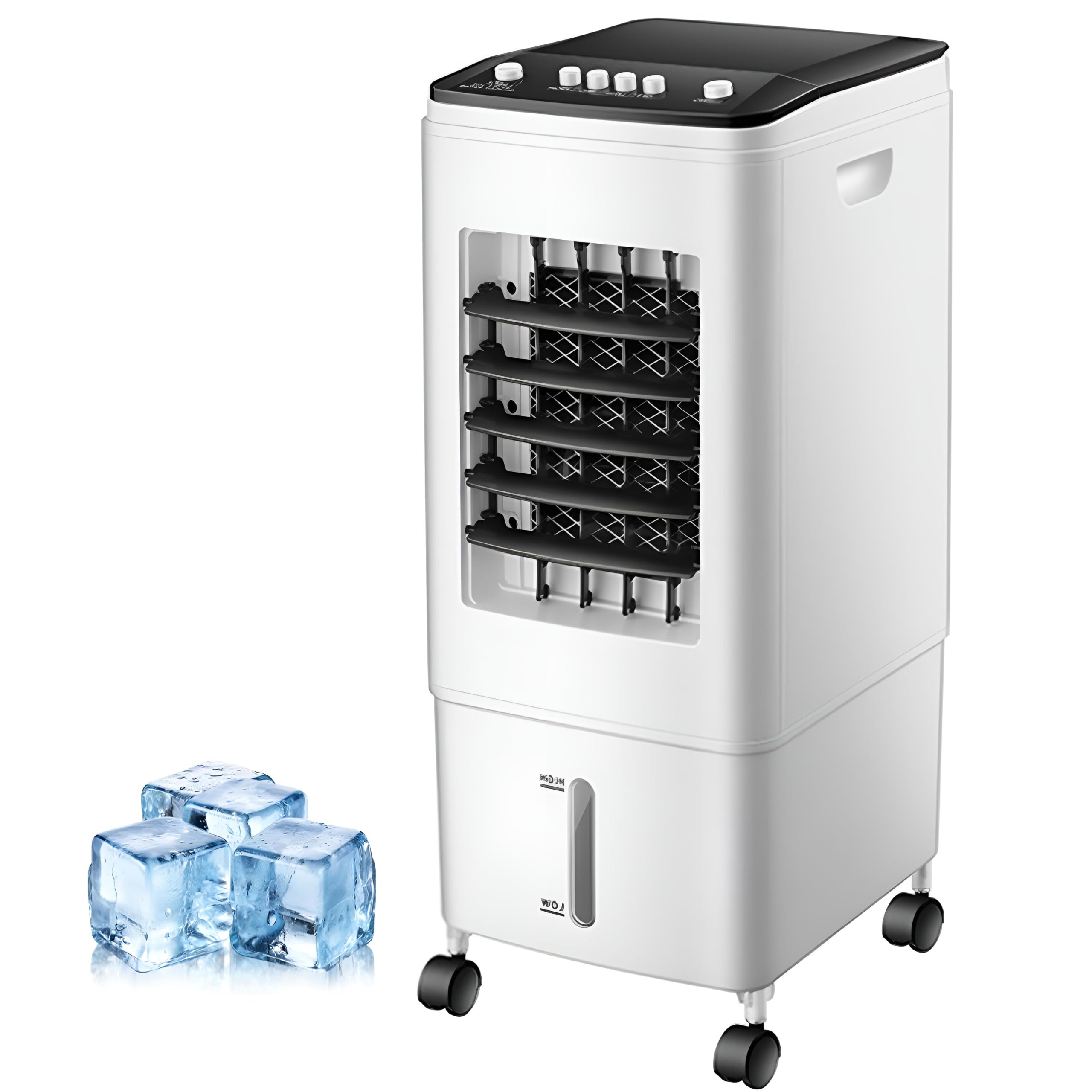 Zihpil 3-in-1 Evaporative Air Cooler with 6L Water Tank(Mechanical version)