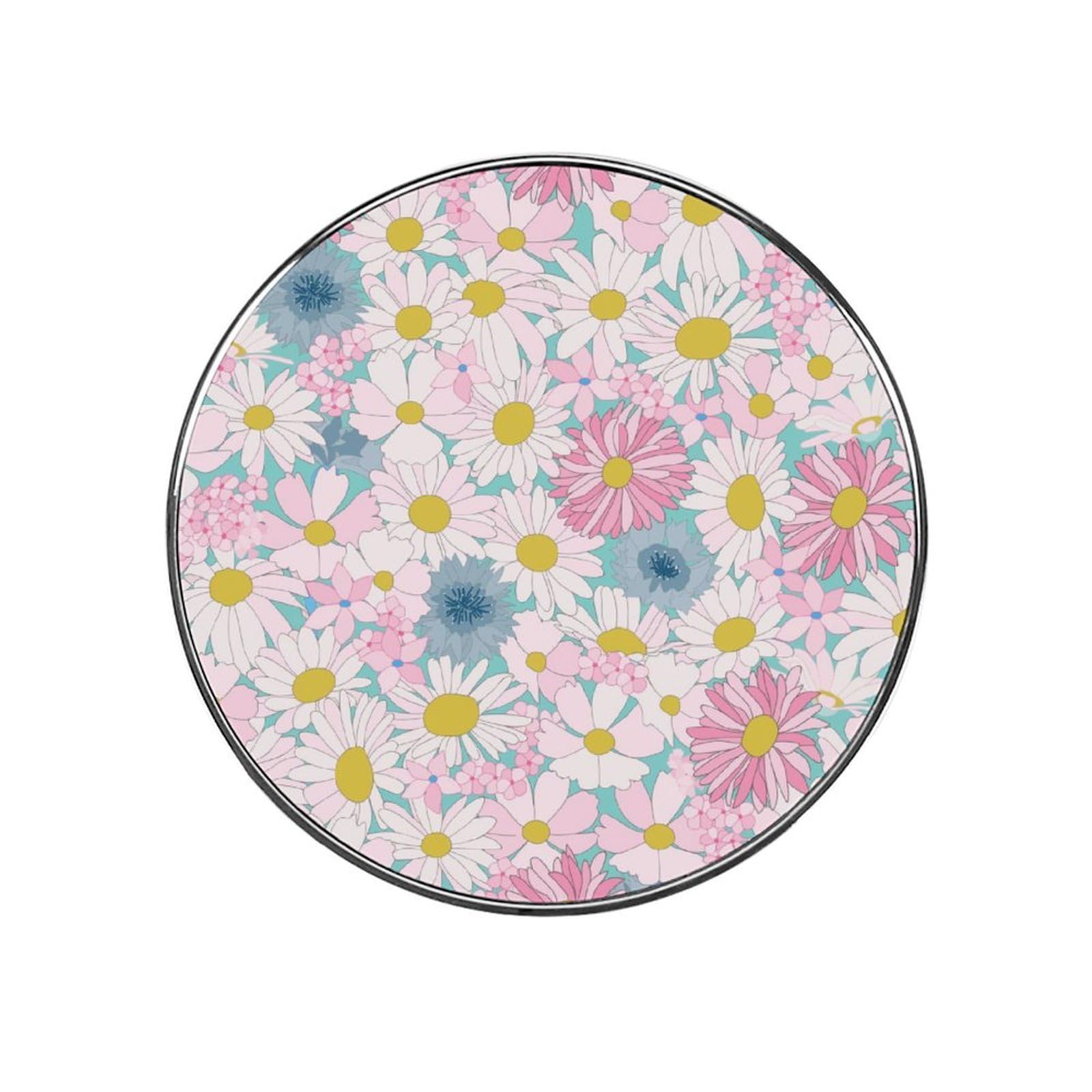 Flower Alloy Fridge Magnet For Office Cabinet Refrigerator Whiteboard Photo