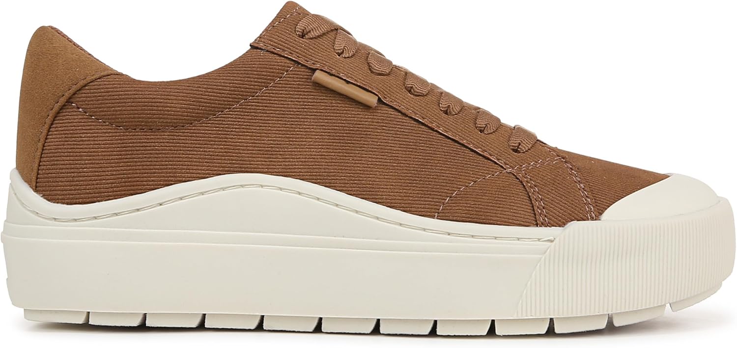 Dr. Scholl's Shoes Womens Time Off Sneaker Honey Brown Cord 7.5 M - Image 6