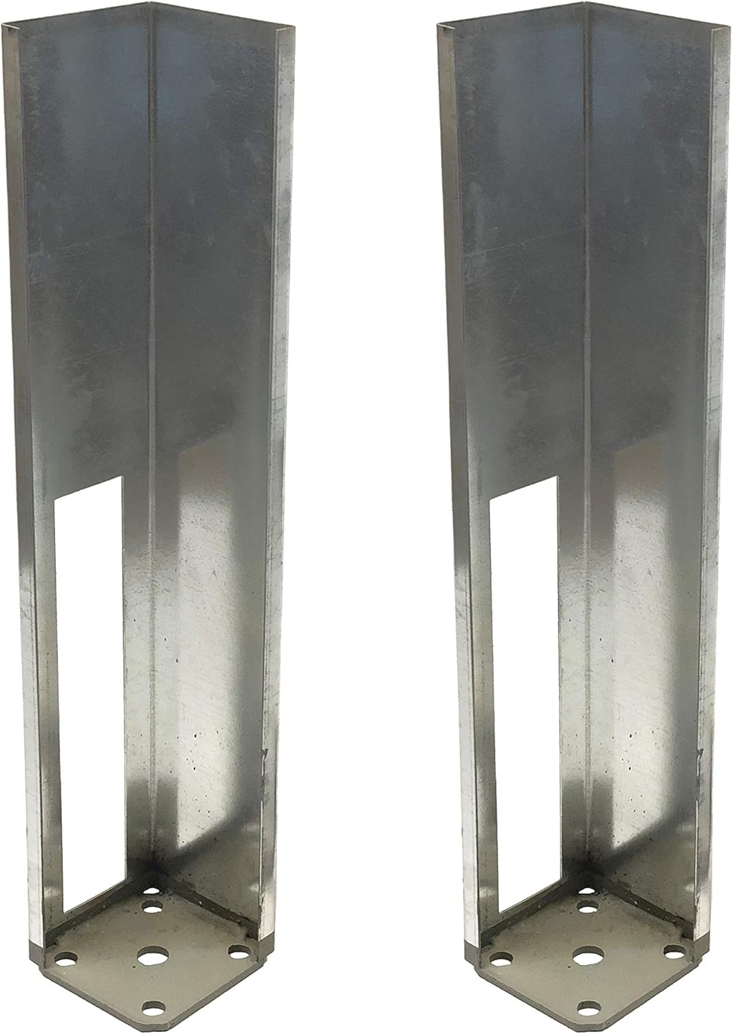 5"x5" Vinyl Fence Concrete/Wood Post Mount Tower with Mounting Kit (5"x5"x24")