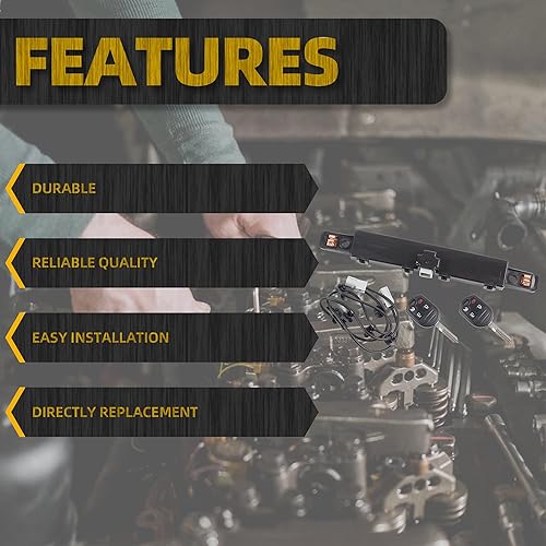 Miniatura 3 de Dasbecan BC3Z-19G364-A - Kit de sistema de arranque remoto para automóvil compatible con Ford F150 2011-2014 F250 350 F450 F550 Super Duty 2011-2016