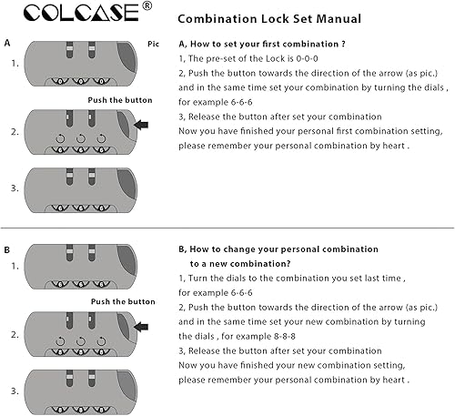 Miniatura 7 de COLCASE Caja de dinero ignífuga con cerradura, funda rígida organizadora de efectivo, diseño de carcasa rígida, resistente al agua, caja fuerte