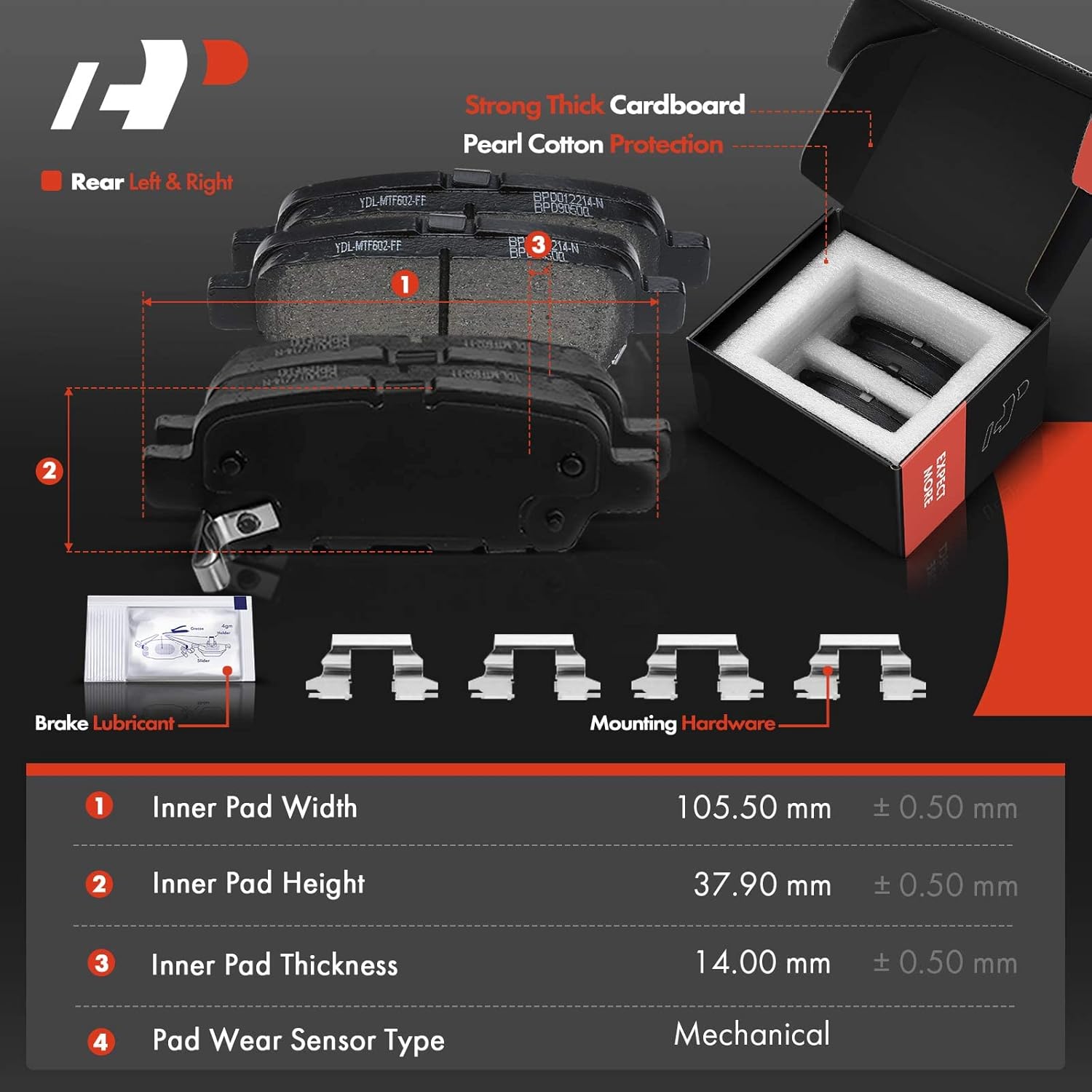 A-Premium Rear Disc Brake Rotors and Ceramic Pads Kit with Calipers Compatible with Nissan Pathfinder 2013-2018 Murano 2009-2018 Infiniti Q70L 2015-2017 QX60 2014-2018 M35h 2012-2013 M37 M56 8-PC Set