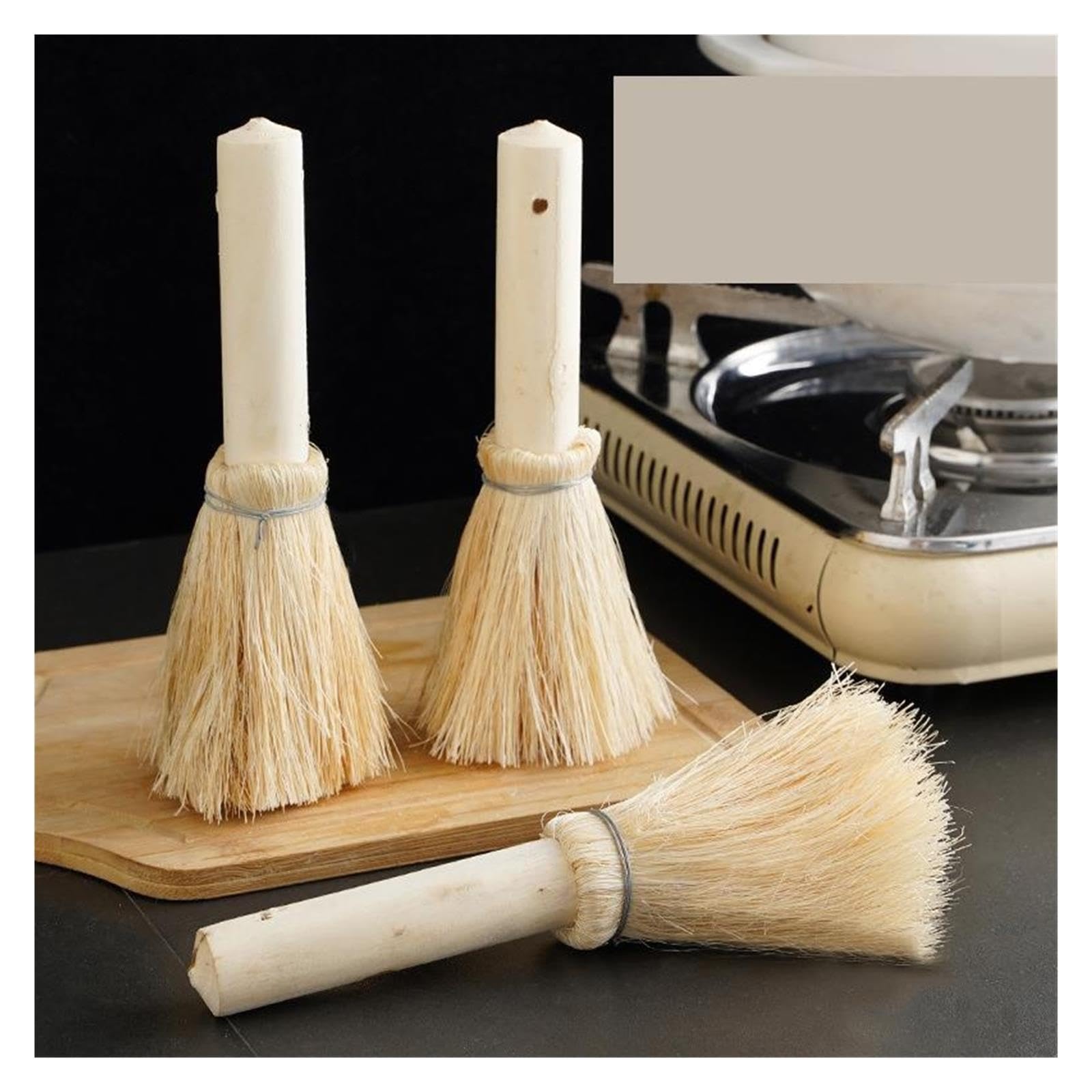4pcs Coconut Palm Pot scrubbing Brush pour Cuisine