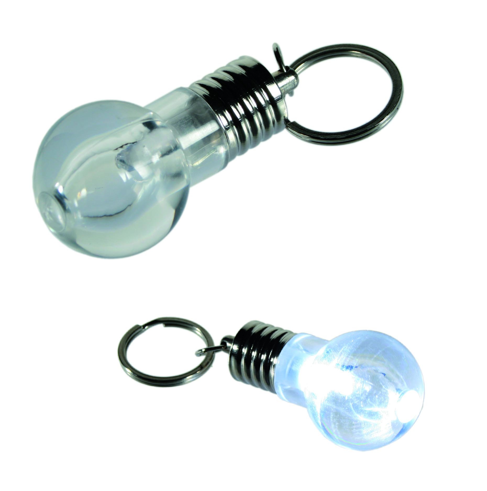 Fat-catz-copy-catz 1x LED Bulb Keyring, Keychain for all ages
